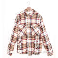 veste de chemise en coton en flanelle douce pour hommes